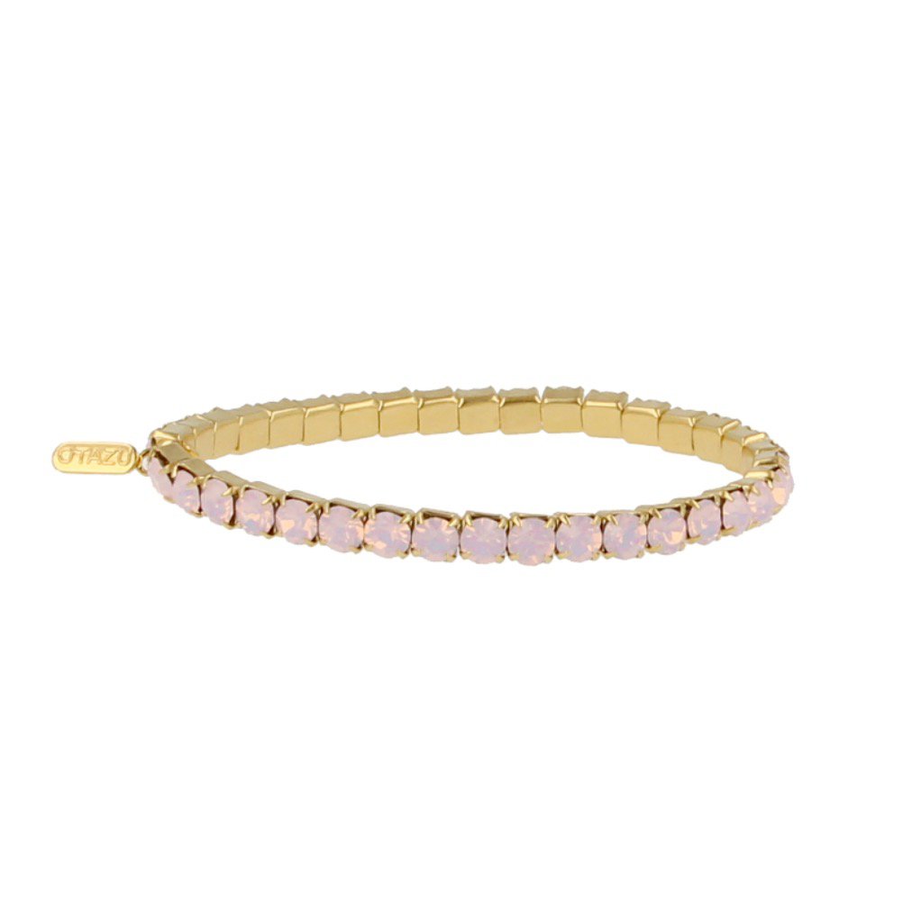 Camila – Roze Swarovski Kristallen Armband