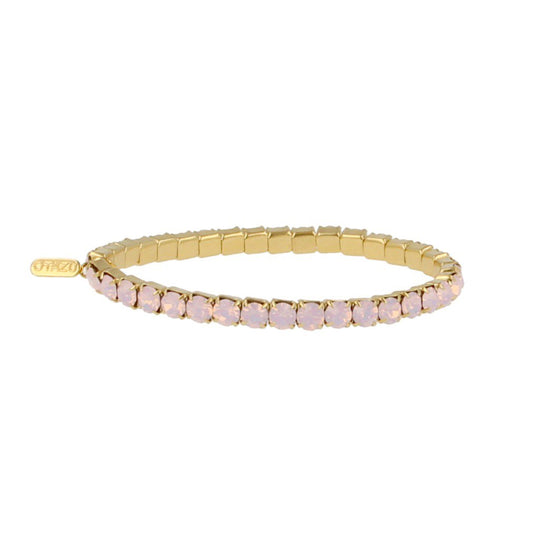 Alice – Roze Swarovski Kristallen Armband