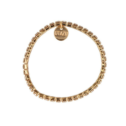 Alice – Gouden Armband met Swarovski Kristallen