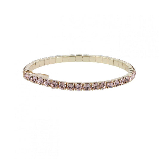 Chiara– Vintage Rose Gold Swarovski Kristallen Armband