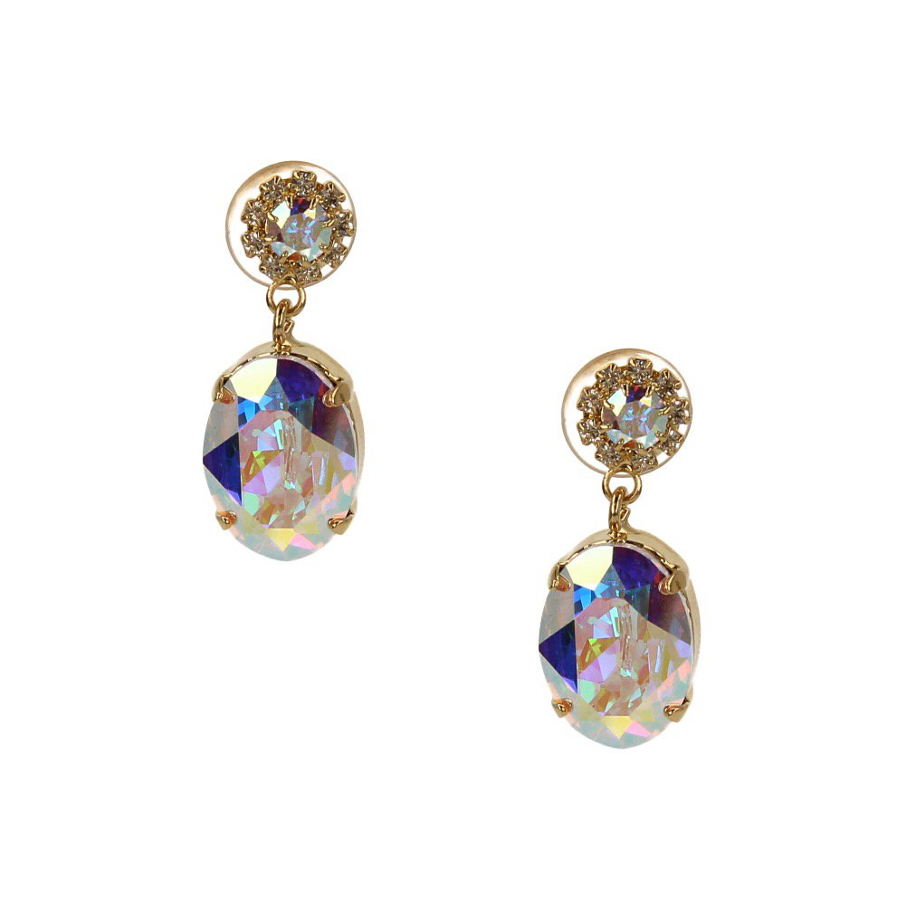 Clementina – Swarovski Kristallen Gouden Pins